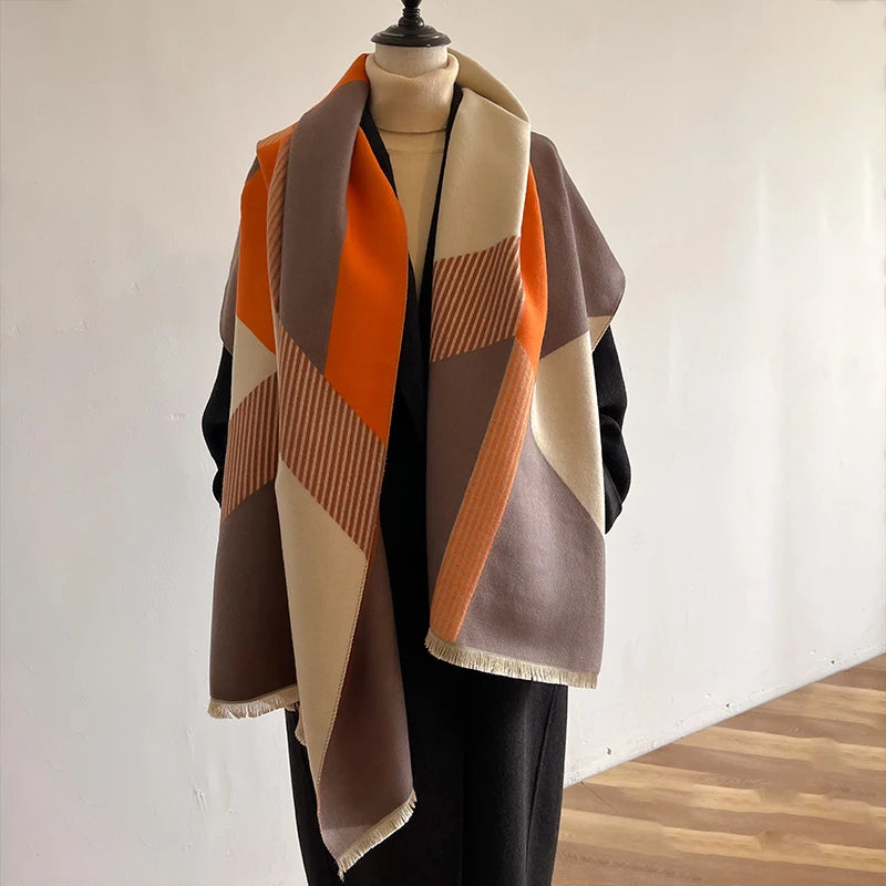 Écharpe Vintage Hiver