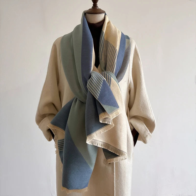 Écharpe Vintage Hiver