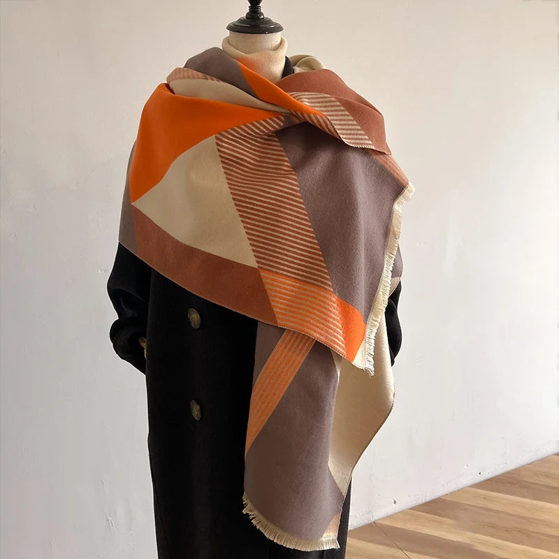 Écharpe Vintage Hiver