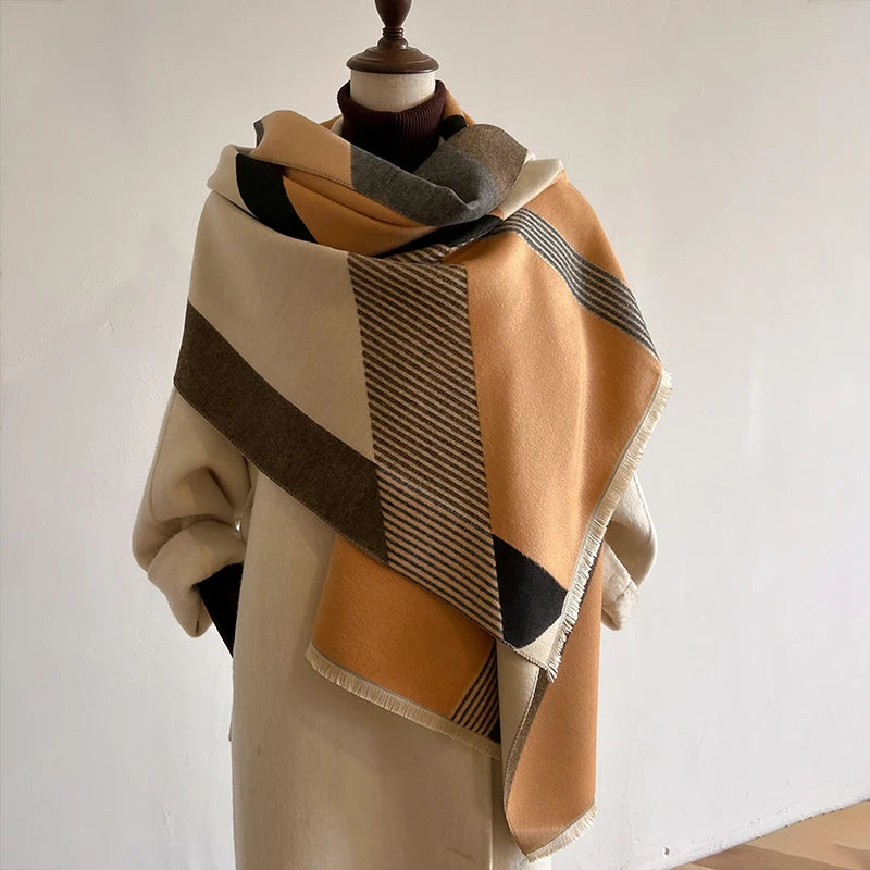 Écharpe Vintage Hiver