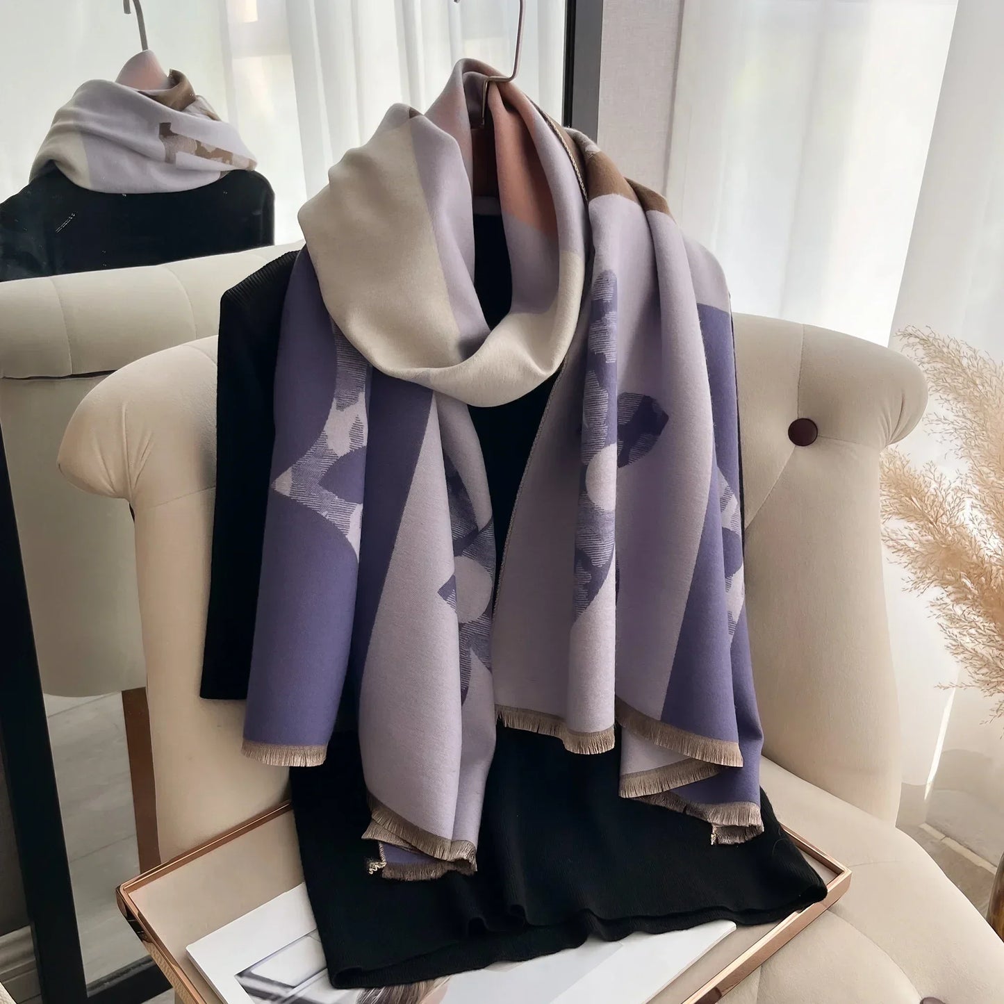 Pashmina Élégante Hiver
