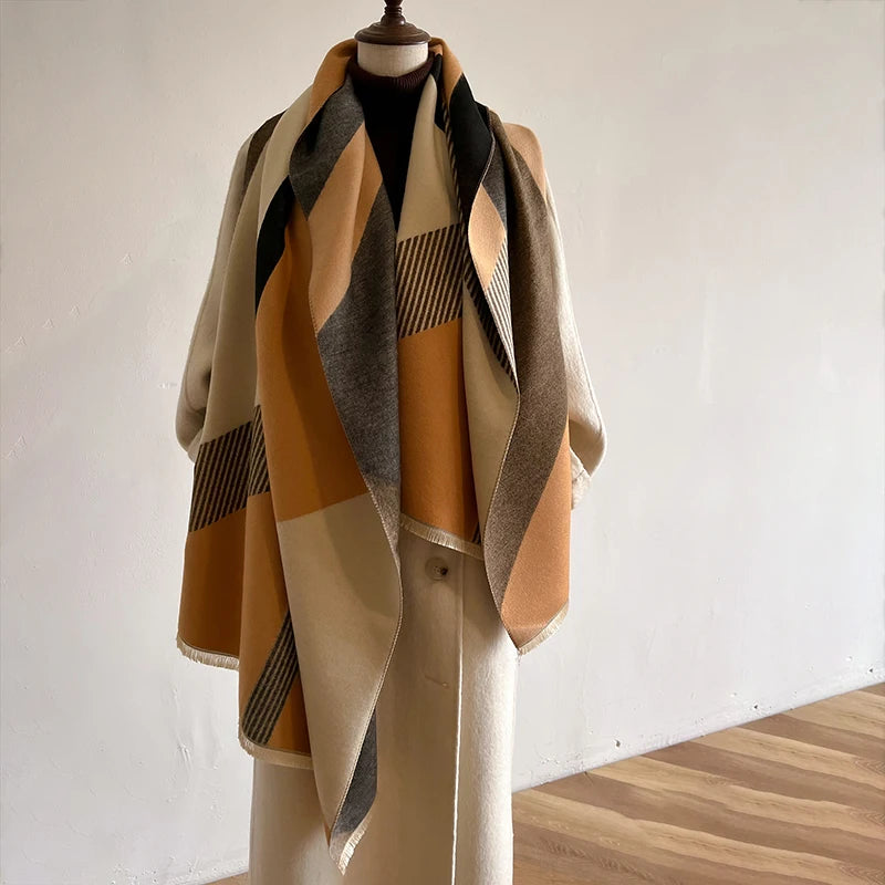Écharpe Vintage Hiver